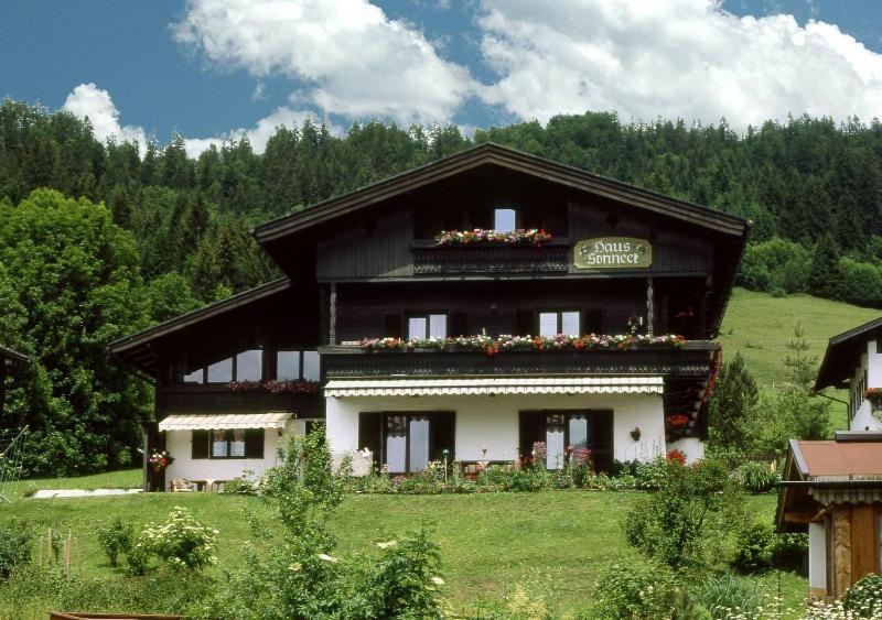 Haus Sonneck Ferienwohnungen Gbr Reit im Winkl Exterior foto